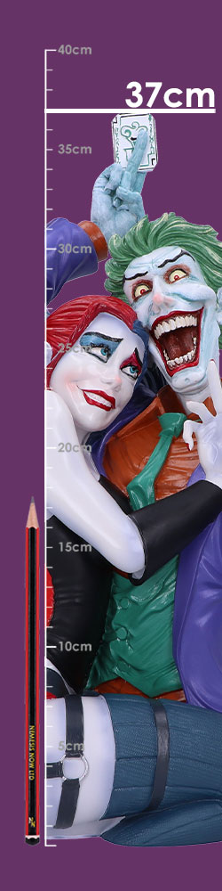 The Joker and Harley Quinn Bust 37.5cm