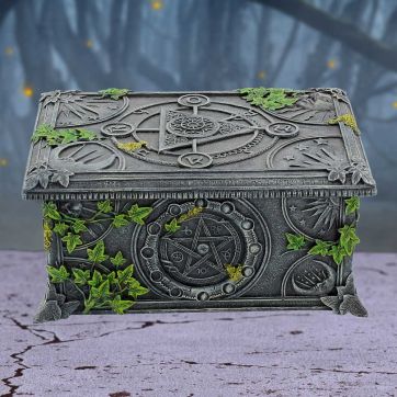 Wiccan Pentagram Tarot Box 17.5cm