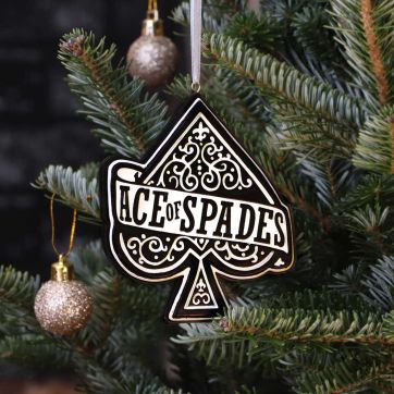 Motorhead Ace of Spades Hanging Ornament 11cm