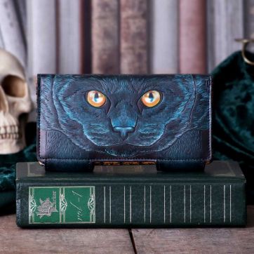 Guardian Cat Embossed Purse 18.5cm