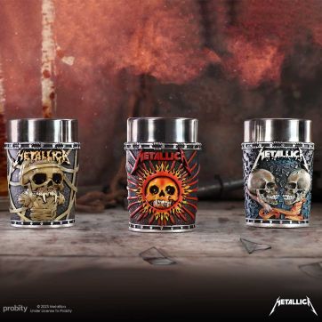 Metallica Shot Glass set 8.5cm