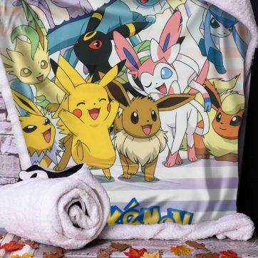 Pokémon Eevee Evolutions Throw 100*150cm