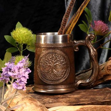 Tree of Life Tankard 16cm