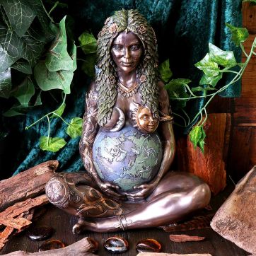 Mother Earth Art Statue 30cm