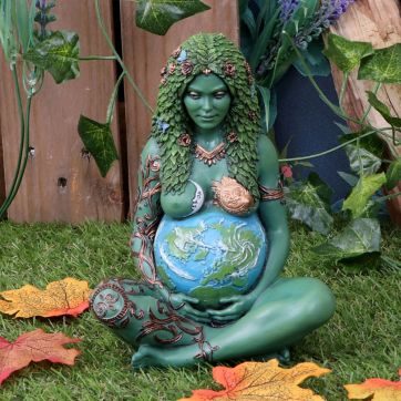 Mother Earth Art Figurine (Painted Small) 17.5cm