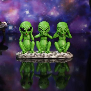 Three Wise Martians 16cm