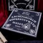 Black and White Spirit Board 38.5cm Witchcraft & Wiccan Halloween Highlights Homeware