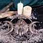 Triple Moon Goddess Plaque 30cm Maiden, Mother, Crone Sale Items