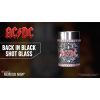 ACDC Back in Black Shot Glass 8.5cm - 8