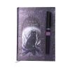 Embossed Witches Spell Book A5 Journal with Pen P6 Cats Gifts Under £100