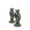 Wiccan Pentagram Candlesticks 15cm (Set of 2) Witchcraft & Wiccan Top 200 None Licensed