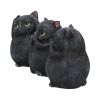 Three Wise Fat Cats 8.5cm Cats Out Of Stock