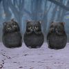 Three Wise Fat Cats 8.5cm Cats Out Of Stock