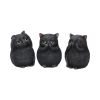 Three Wise Fat Cats 8.5cm Cats Out Of Stock