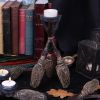 Broomstick Tea light holder 20.5cm Witchcraft & Wiccan Sale Items