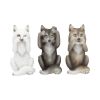 Three Wise Wolves 10cm Wolves Gifts Under £100