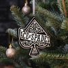 Motorhead Ace of Spades Hanging Ornament 11cm Band Licenses Summer Sale 2024