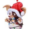 Gremlins Gizmo in Fairy Lights Hanging Ornament Fantasy Christmas Gift Guide Hanging Ornaments