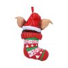 Gremlins Gizmo in Stocking Hanging Ornament 12cm Fantasy Christmas Gift Guide Hanging Ornaments