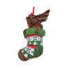 Gremlins Mohawk in Stocking Hanging Ornament 12cm Fantasy Christmas Gift Guide Hanging Ornaments