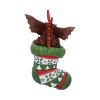 Gremlins Mohawk in Stocking Hanging Ornament 12cm Fantasy Christmas Gift Guide Hanging Ornaments