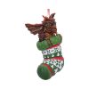 Gremlins Mohawk in Stocking Hanging Ornament 12cm Fantasy Christmas Gift Guide Hanging Ornaments