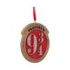 Harry Potter Platform 9 3/4 Hanging Ornament 8.2cm Fantasy Christmas Gift Guide Hanging Ornaments