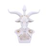 Baphomet Bust (White) 33.5cm Baphomet September Flash Sale 2024 | Gothic