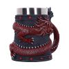 Dragon Coil Tankard Red 16cm Dragons Out Of Stock