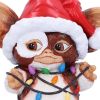 Gremlins Gizmo in Fairy Lights 13cm Fantasy Christmas Gift Guide Figurines