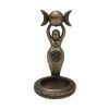 Spiral Goddess Tea Light Holder 12cm - 0