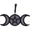 Triple Moon Magic Hanging Ornament 7.5cm Witchcraft & Wiccan Sale Items