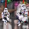 Stormtrooper In Fairy Lights Hanging Ornament 9cm Sci-Fi Christmas Gift Guide Hanging Ornaments