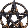 Floral Pentagram 16.5cm Witchcraft & Wiccan Season of the Pentagram