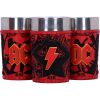 ACDC Logo Shot Glass Set (Set of 3) 8.7cm Band Licenses Christmas Gift Guide Drinkware