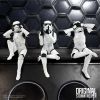 Three Wise Sitting Stormtroopers 11cm Sci-Fi New Arrivals