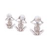 Three Wise Skellywags 13cm (Set of 3) Skeletons Sale Items