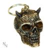 Skull Keyrings (3cm) (Pack of 6) - 5