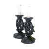 Aged Pentagram Candlesticks 13.4cm Witchcraft & Wiccan Top 200 None Licensed