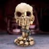 Deliberation Tealight Holder 15.5cm Skulls Out Of Stock