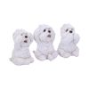 Three Wise Westies 8cm Dogs Gifts Under £100