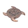 Triple Moon Pentacle Incense Burner 15.5cm Maiden, Mother, Crone Summer Sale 2024