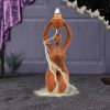 Spiral Goddess Tribute Backflow Incense Burner Witchcraft & Wiccan Spiritual Product Guide