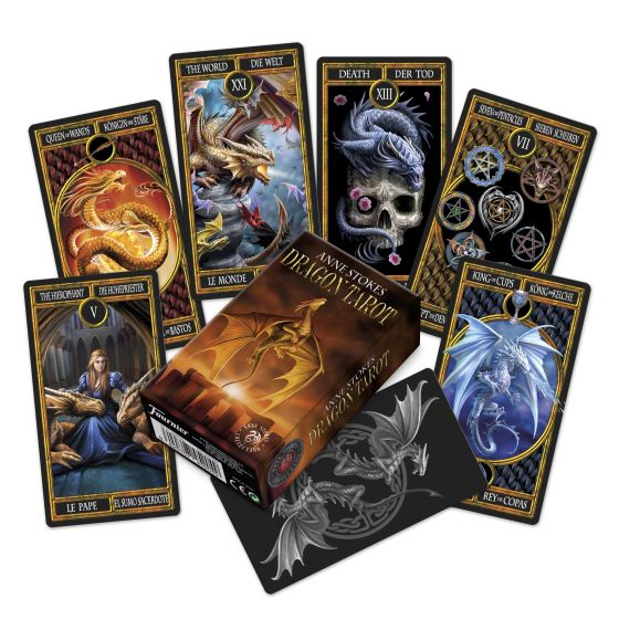 Anne Stokes Dragon Tarot Cards Dragons Witchcraft and Wiccan Product Guide