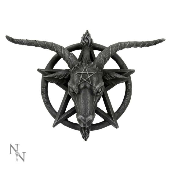 Baphomet Wall Plaque 40cm Baphomet Gifts Under £100