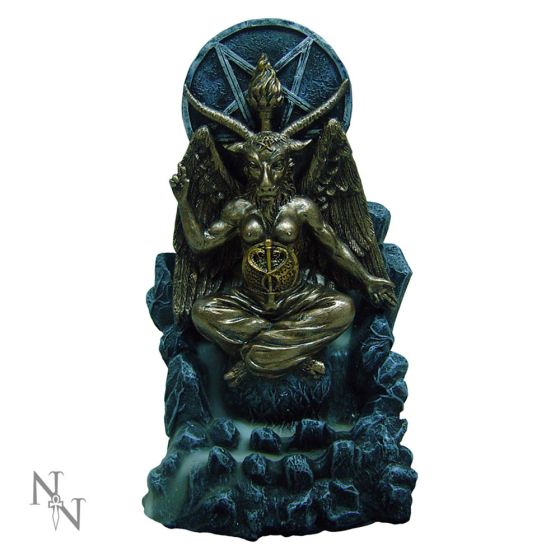 Baphomet Backflow Incense Burner 18cm Baphomet Gothic Product Guide