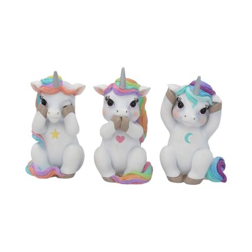 Three Wise Cutiecorns 9.5cm Unicorns Gifts Under £100