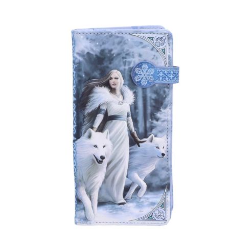 Winter Guardians Embossed Purse (AS) 18.5cm Wolves Gifts Under £100