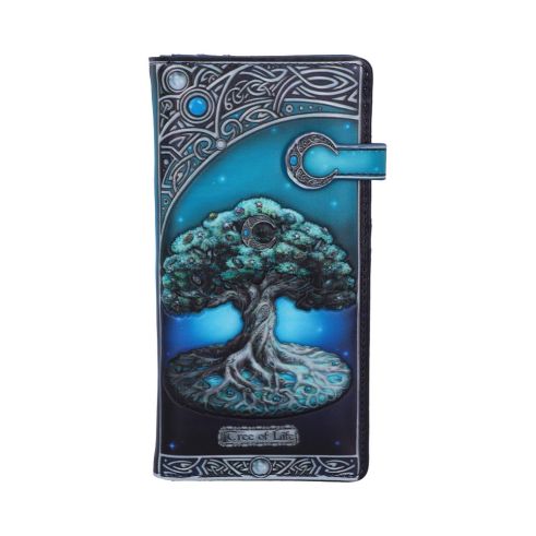 Tree of Life Embossed Purse 18.5cm Witchcraft & Wiccan Christmas Gift Guide Accessories