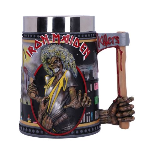 Iron Maiden Killers Tankard 15.5cm Band Licenses Top 200